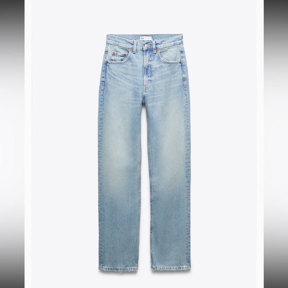 NWOT Zara straight leg jeans